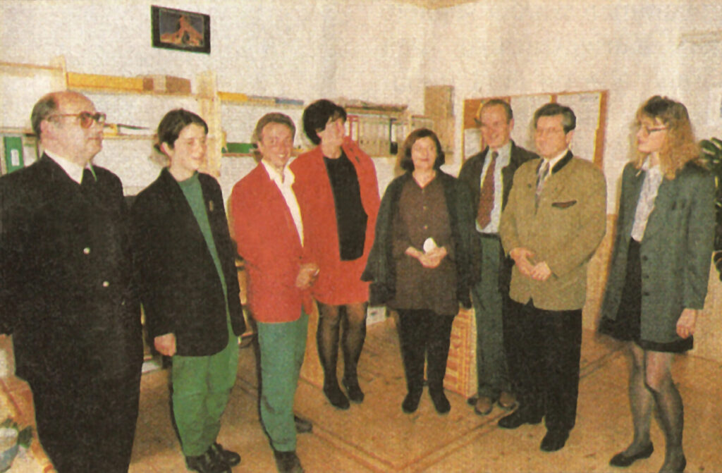 Büroeröffnung in der Ranzonigasse.