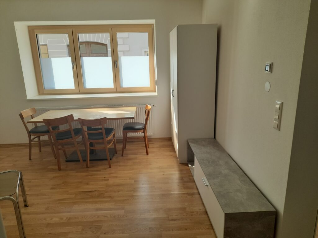 Zimmer eines Betreuten Asylwerbers.