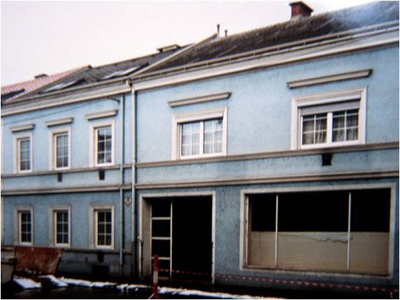 Haus in der Daniel Gran Straße.