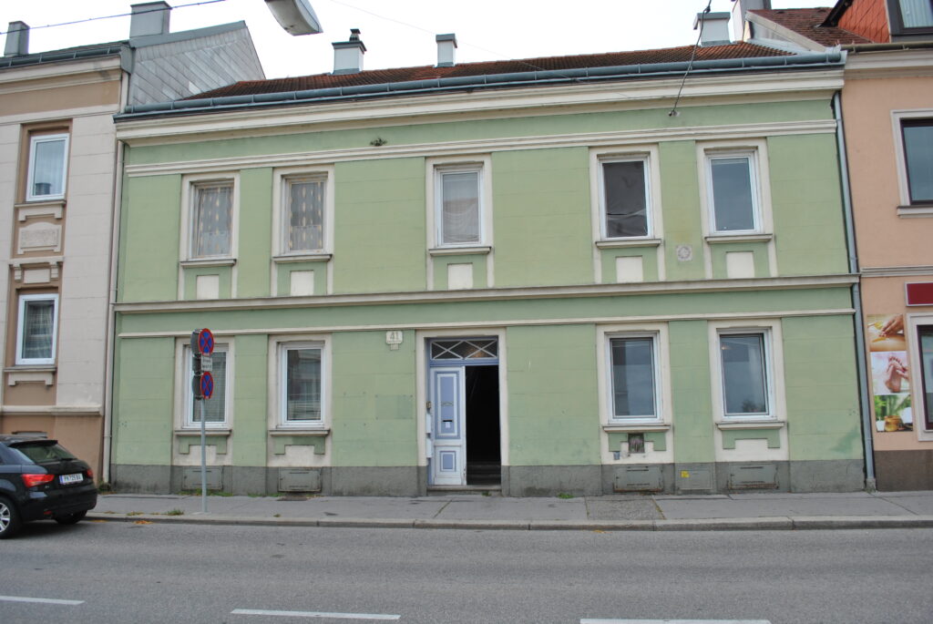 Frontansicht des Hauses: Daniel Gran Straße 41 in St. Pölten