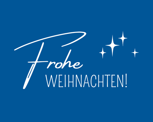 Frohe Weihnachten.