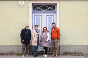 Baustellenbegehung der Daniel Gran Straße 41