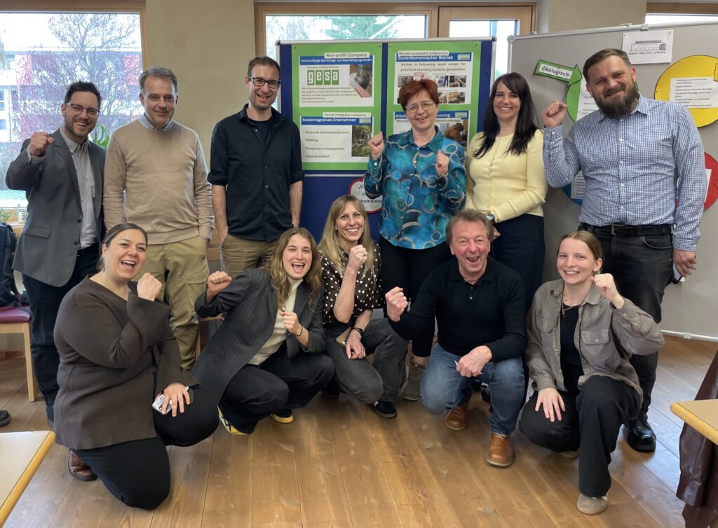 Gruppenfoto der Polnischen Delegation im Haus des Lernens