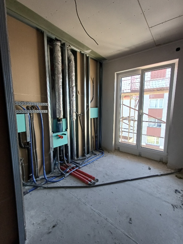 Wasserleitungs-Installationen bei der Daniel Gran Straße 41