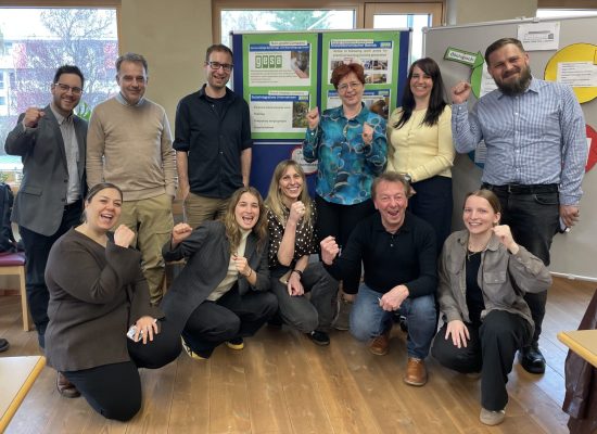 Gruppenfoto der Polnischen Delegation im Haus des Lernens